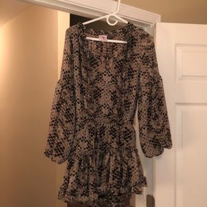 Buddy Love Brown and Black Dress